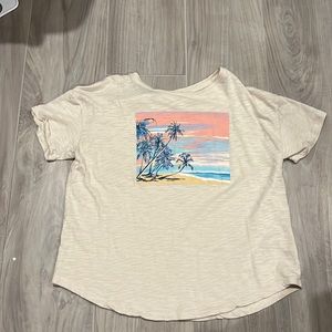 Ivory Shirt - Old Navy - Size: Medium